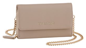 Valentino Handbags Geldb&ouml;rse VALENTINO BAGS ZERO RE, Damen, beige, Lederimitat, unifarben, Basic, Kleinlederwaren Geldb&ouml;rse, Handtasche Damen Tasche Damen Schultertasche