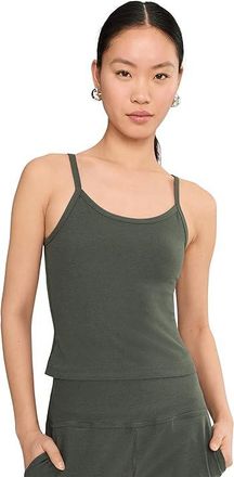 Beyond Yoga Spacedye Forever Waist Length Tank Top Womens Clothing Dusty Forest Heather : XS, Elastane/Polyester