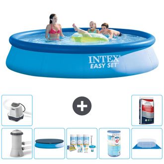 Intex Piscina Easy Set Redonda - 396x84 Cm - 8-piezas S31100