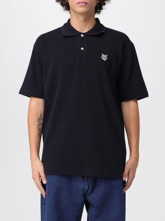 Maison Kitsuné Polo Shirt MAISON KITSUNÉ Men color Black
