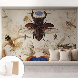 Tulup Carta Da Parati Non Tessuto - Decorazione Da Muro - Traspirante - Con Motivo - Per Camera Da Letto Cucina Armonia Naturale 208x146 Cm
