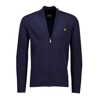 Lyle & Scott Heren, Truien, Blauw, Maat: M Katoen