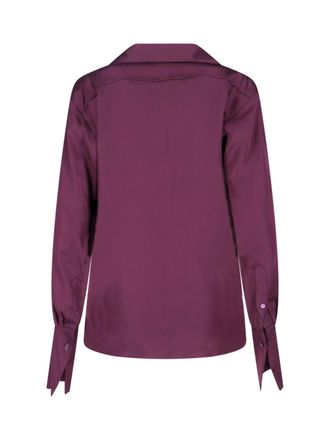 Dries Van Noten Womens Shirts Violet Viscose