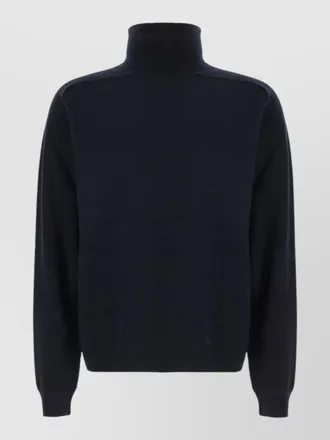 Maison Margiela wool jacket high collar ribbed cuffs