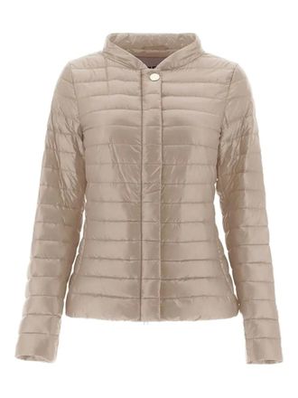 Herno padded jacket - women - Down/Polyamide/Feather/Polyamide - 40 - Grey