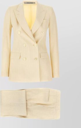 Tagliatore parisian coat double-breasted flap pockets