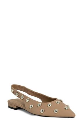 Shushop Arizona Slingback Flat in Nude at Nordstrom, Size 6.5