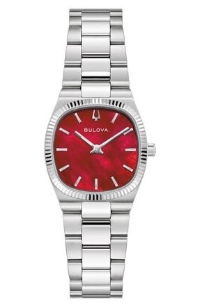 Bulova Mini Super Seville Bracelet Watch, 25mm in Silver-Tone at Nordstrom