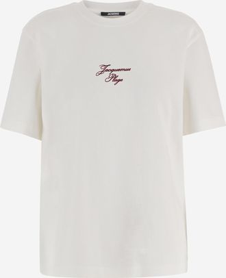 Jacquemus T Shirt Jacquemus In Cotone Con Logo