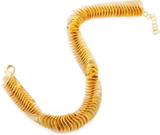 Federica Tosi Lace Kate Necklace - Dames - Kettingen - Geel - ONE Size - Accessoires