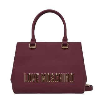 Love Moschino Tote Bags, female, Red, Size: ONE SIZE Bauletto Bag