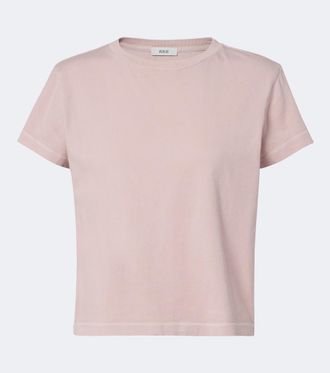 A Gold E Adine cotton jersey T-shirt