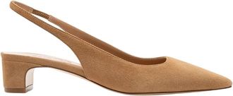 Parall&egrave;le Nevada Slingback - Dames - Pumps - Bruin - 40 EU - Leer - Schoenen