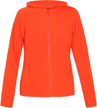 Mymo Fleece jas Dames oranje