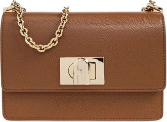 Furla Borsa tote con catena - Marrone