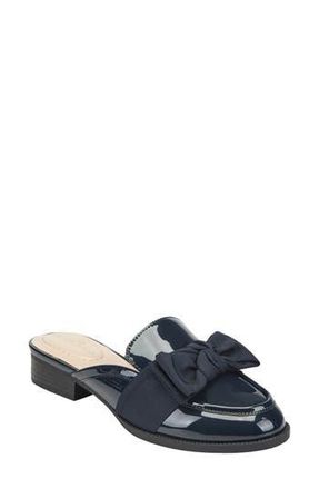 Bandolino Leilani Bow Mule in Navy at Nordstrom Rack, Size 6.5