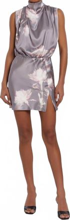 Amanda Uprichard Franny Mini Dress In Sonic Rose