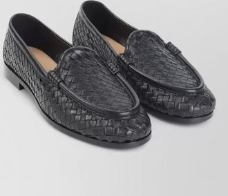 Bottega Veneta leather silenzio loafers