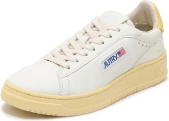 Autry Dallas Low - Dames - Sneakers - Wit - 35 EU - Leer - Schoenen