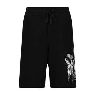 Dolce & Gabbana Training Shorts - male - Dolce & Gabbana - Training Shorts - Black - M - Sport
