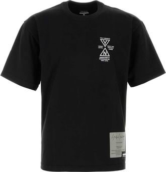 Yohji Yamamoto Black Cotton Yohji Yamamoto X Neighborhood T Shirt