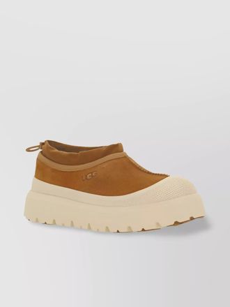 UGG leather slip-on sneakers