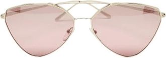 Prada Pre-owned Vintage Zonnebril - Dames - Vintage Accessoires - Roze - ONE Size - Vintage