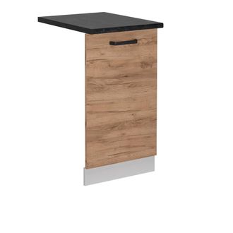 Vicco Tapa Del Lavavajillas R-line, Roble Dorado, 45 Cm, Et Antracita