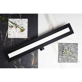 OEM Desag&uuml;e Lineal Blanco - Super Bajo - Line Pro - Blanco Brillo 60 Cm