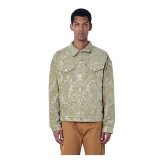 Junya Watanabe Heren, Jassen, Beige, Maat: L Denim