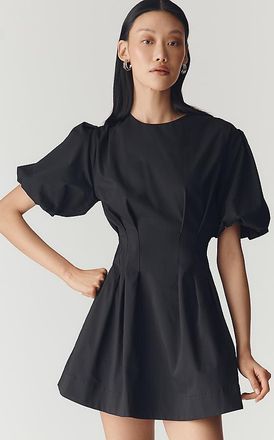 Exquise Tobie Puff-Sleeve Mini Dress