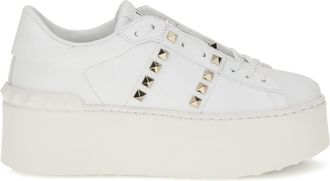 Valentino Garavani Rockstud Untitled Flatform Sneakers