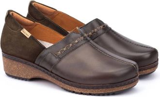 Pikolinos Womens Granada Flats In Seamoss