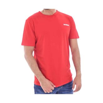 Dirk Bikkembergs T-Shirts, male, Red, Size: XL T-shirt