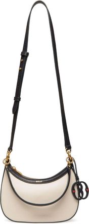 Bally mini cotton-leather cross bag - women - Bovine Split Leather/Organic Cotton/Recycled Polyester - OS - Neutrals