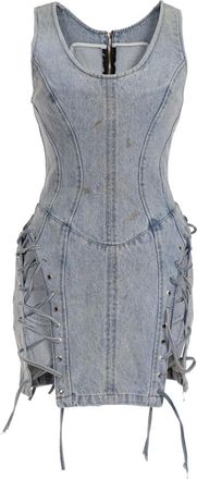 Natasha Zinko Abito corto in cotone - Blu