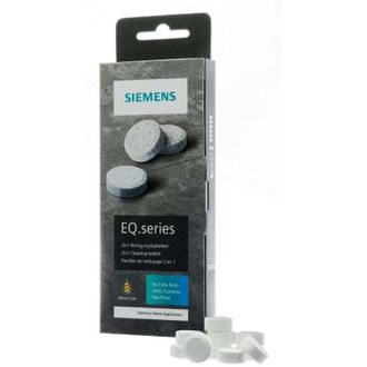 SIEMENS Pastillas De Limpieza 2 En 1 Eq. Series 00312097 / Tz80001a (10 Unidades)
