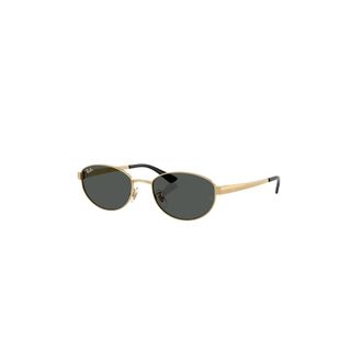 Ray-Ban Rb 3774D Oval Zonnebril - Heren - Zonnebrillen - Geel - 55 MM - Accessoires