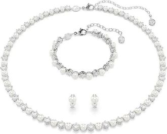 Swarovski Matrix Set - Dames - Kettingen - Grijs - ONE Size - Accessoires