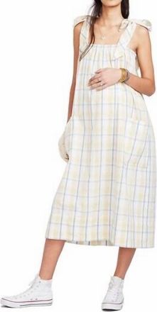 Hatch Maternity The Alexia Dress In Sunflower