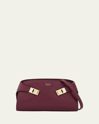 Ferragamo Hug Leather Crossbody Bag