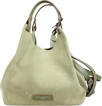 Gianni Chiarini Tote Bags, female, Green, Size: ONE SIZE Dua Borsa a Mano + Tracolla