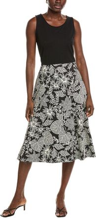 Brooks Brothers Printed Midi Dress