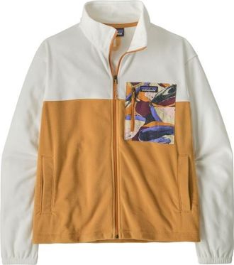 Patagonia Micro D Patch Pocket Jacket Fleecejacke f&uuml;r Damen | grau