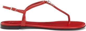 Giuseppe Zanotti Sandali Anyelle in pelle - Rosso