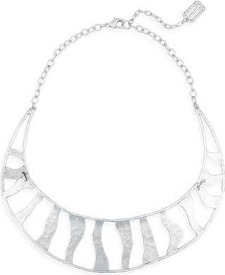 Karine Sultan Open Work Arched Collar Necklace in Silver at Nordstrom Rack