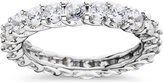 Pompeii3 3 1/2CT Diamond Eternity Ring 14K White Gold