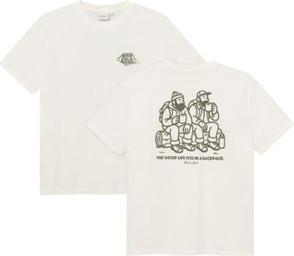 Dedicated T-Shirt Stockholm Camp Crew T-Shirt f&uuml;r Herren | wei&szlig;