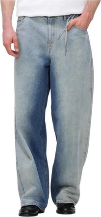 New Amsterdam Surf Association 40A Denim - Heren - Loose Fit Jeans - Blauw - S - Denim - Jeans