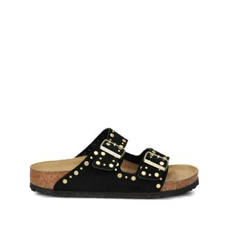 Birkenstock Sliders, female, Black, 7 UK, Arizona